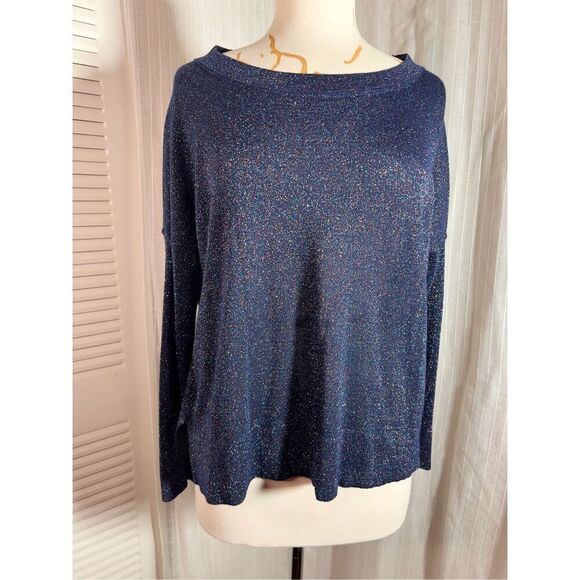 Zara | Women’s | Sweaters | M | Metallic Lightweight Sweater - Picture 1 of 5